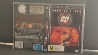 Opening and Closing To "Gone in 60 Seconds" (Touchstone Home Entertainment) DVD Australia (mid-200?)