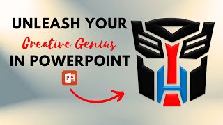 How to Create the Transformer LOGO in PowerPoint #logo #design #tutorials #powerpoint