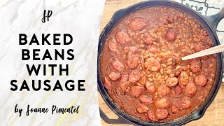 BAKED BEANS WITH SAUSAGE