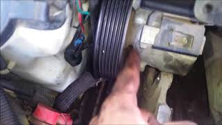 Stuck Power Steering Pump Removal on a 3400 3.4l GM motor