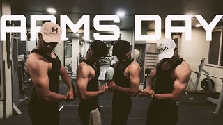 Gym Vlog | Arms Day 💪🏼