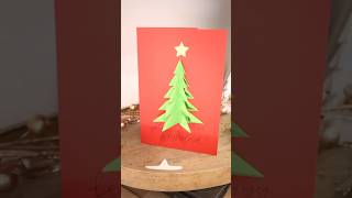 Postal Christmas navideña #navidad #manualidadesnavidad #xmascrafts #postal #postalnavidad