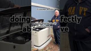 Customer Review-Navy Veteran- Generac Generator Install #emergencypower #customersatisfaction