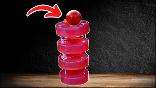 1000°C RHCB vs Red Soaps 🧼 😱#satisfying #experiment #science #rhcb #asmrsounds #soap