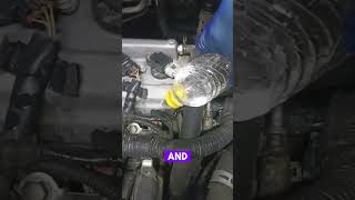 Quick and easy vacuum leak fix #automobile