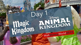 Magic Kingdom & Disney's Animal Kingdom | Day 1 | May Vlog #1 - Walt Disney World 2019