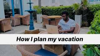 How I plan my vacation! #vacation #pondicherry #financewithharish #thepromenade #auroville