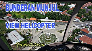 BUNDERAN MUNJUL VIEW  HELICOPTER