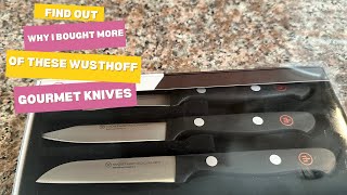 Why I like this Wusthof Gourmet Three Piece Pairing knife set