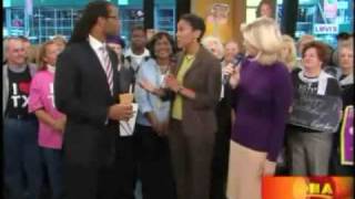 Larry Fitzgerald on Good Morning America