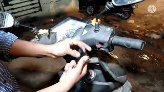 #how to find out head light switch problem in Yamaha Ray/fesino by smart sudam