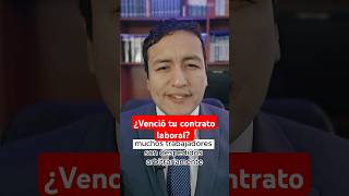 ¿tu contrato laboral ha llegado a su fin? puedes hacer sido víctima de despido arbitrario