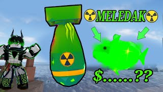 Aku ledakin NUKLIR, ikanya semahal apa?? 9x NUKES COLOSAL SQUID FISCH ROBLOX INDONESIA