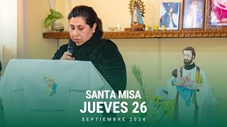 Santa Misa en vivo - Jueves 26/09 Catedral Cristo Rey