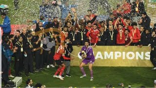 تتويج النادي الأهلي المصري بدوري أبطال أفريقيا للمرة العاشرة في تاريخه ❤🏆🦅