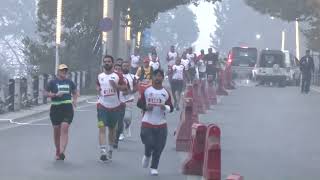 CM Omar Abdullah Launches Historic International Kashmir Marathon