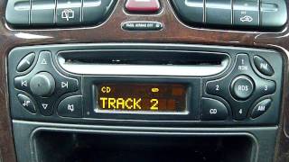 2004 MERCEDES C CLASS C200 CD PLAYER/STEREO