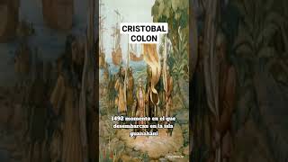 CRISTOBAL COLON #shorts #youtubeshorts #historia