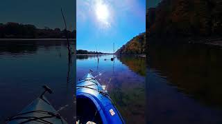 October Kayak in Boone Lake 1 of 2 #adventure #kayak #kayaking #lake