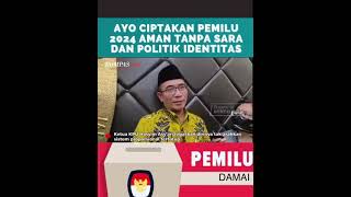 Pemilu Aman dan Damai Sesuai Jadwal #tidakadapenundaanpemilu #Pemilu2024Kondusif #Pemilu2024Aman