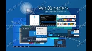 WinXCorners ver 1.0 Tạo hot corner, khởi chạy tác vụ