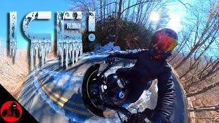 It Was COVERED in Ice | Blue Ridge Parkway Ride Along