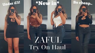 ZAFUL TRY ON HAUL !! HUGE Zaful Haul 2022 | The CUTEST Tops And Dressess + NEW IN ad | KASHA