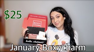 BOXYCHARM JANUARY 2021 UNBOXING | REVIEW