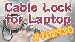 Cable Lock for Laptop #102930│ABA Locks