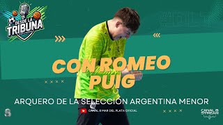 DLT | Recibimos a Romeo Puig, arquero de la Selección Argentina menor de Handball