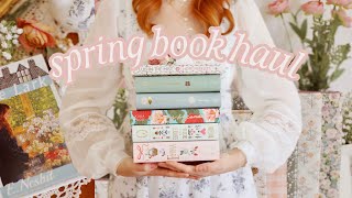 an enchanting & whimsical spring book haul 📖🌷🫖