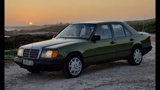 What a well maintained 660000km Mercedes-Benz w124 300d looks like.