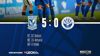 Lech Poznań - Dynamo Batumi  5:0 - skrót meczu