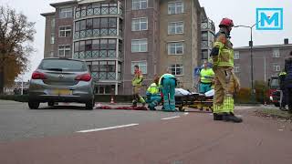 Fietsster aangereden op rotonde in Raamsdonksveer