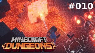 Blutiger Kampf gegen REDSTONE GOLEM #010 MINECRAFT DUNGEONS | Deutsch | @ Santi BoZ