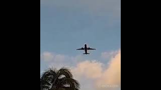 JetBlue Airbus A320 takeoff from Trinidad #shorts