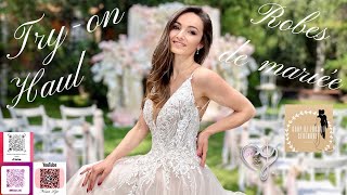 🤩🌷💕TRY-ON HAUL SPÉCIAL ROBES DE MARIÉE💕🌷🤩On teste les différentes formes de la collection 2023