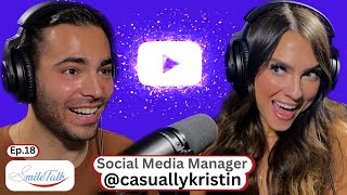 How To Grow Your Social Media, Avoiding Burnout, @casuallykristin from @casually.social - SmileTalk