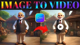 New CANVA AI Turn Images to Anime, Cartoon or 3D Animation Style - Image to Image AI Tutorial 📚✨