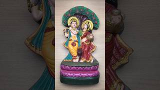 || Radha krishn final colouring done || PART-2 @creativeartistshraddha #shorts #youtubeshorts