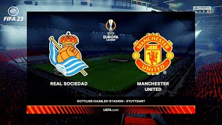 FIFA 23 - Real Sociedad vs Man United | UEFA Europa League 22/23 Group Stage Full Match PS4 Gameplay