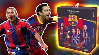 22/23 Topps Barcelona Team Set - HUGE Legend Pull!