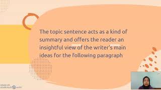 TOPIC 7 TOPIC SENTENCE // SAFIRAH ADLINA