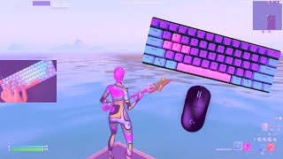 GK61 & G Pro Ultra Light 🤩 Satisfying ASMR Sounds😴 Smooth Fortnite Creative Gameplay 🏆 4K 500 FPS