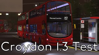 157 Partial visual to Norwood Junction | Croydon Roblox 1.3 test