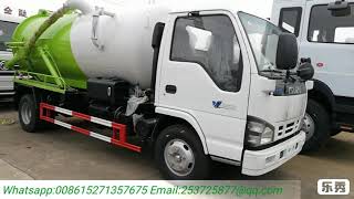 ISUZU Vacuum Septic Truck,Sewage Tanker