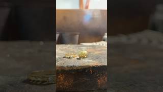 How to melt metal for jewelry #vuong #melting