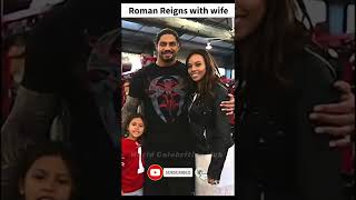 Roman Reigns beautiful 😍❤️ wife gallina Baker #shorts #youtubeshorts