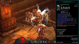 Diablo 3 Season 24: IK "Madawc" Throw Barbarian feat. ethereal Gimmershred (EN)