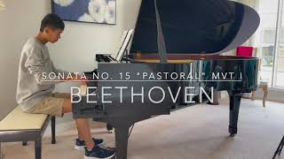 Beethoven | Sonata Op. 28 (Pastorale) Movement 1 | RCM Level 10 | Noah |